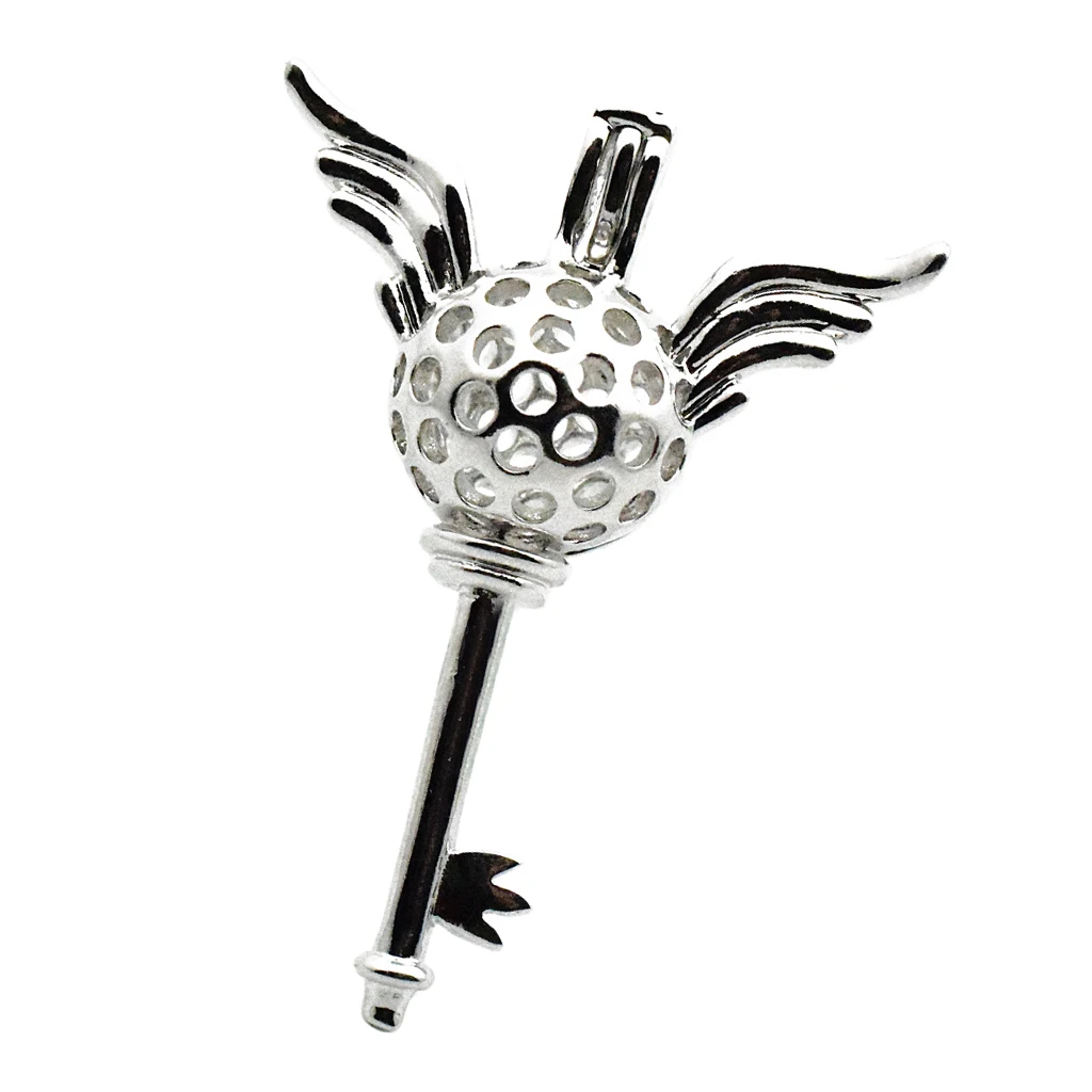 3Pcs Delicate Silver Color Charms Ball Pearl Cage Locket Pendant For Necklace Jewelry Making Accessories 3Pcs Delicate Silver Color Charms Ball Pearl Cage Locket Pendant For Necklace Jewelry Making Accessories