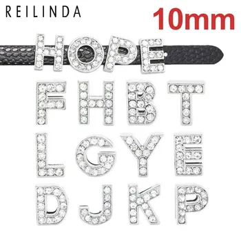 1300pcs 10MM Full Rhinestones Slide Letters " A-Z Can Choose Each Letter " Fit For DIY Charm Wristband & Pet Collar
1300pcs 10MM Full Rhinestones Slide Letters " A-Z Can Choose Each Letter " Fit For DIY Charm Wristband & Pet Collar