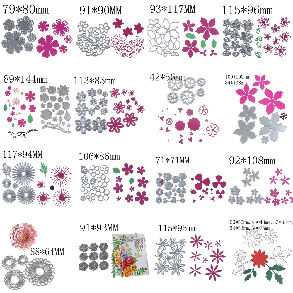 Estel Flower Metal Steel Cutting Dies Stencil For Card Decorative DIY Scrapbook Paper Cards Embossing Template Die Cut Craft
Estel Flower Metal Steel Cutting Dies Stencil For Card Decorative DIY Scrapbook Paper Cards Embossing Template Die Cut Craft