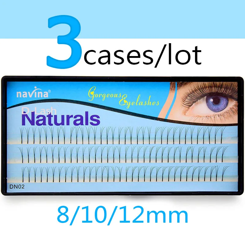 Navina 3cases/lot Natural Soft 3D Volume Eyelash Extension Individual Makeup Long Black False Eye Lashes Grafting Mink Cilia
Navina 3cases/lot Natural Soft 3D Volume Eyelash Extension Individual Makeup Long Black False Eye Lashes Grafting Mink Cilia