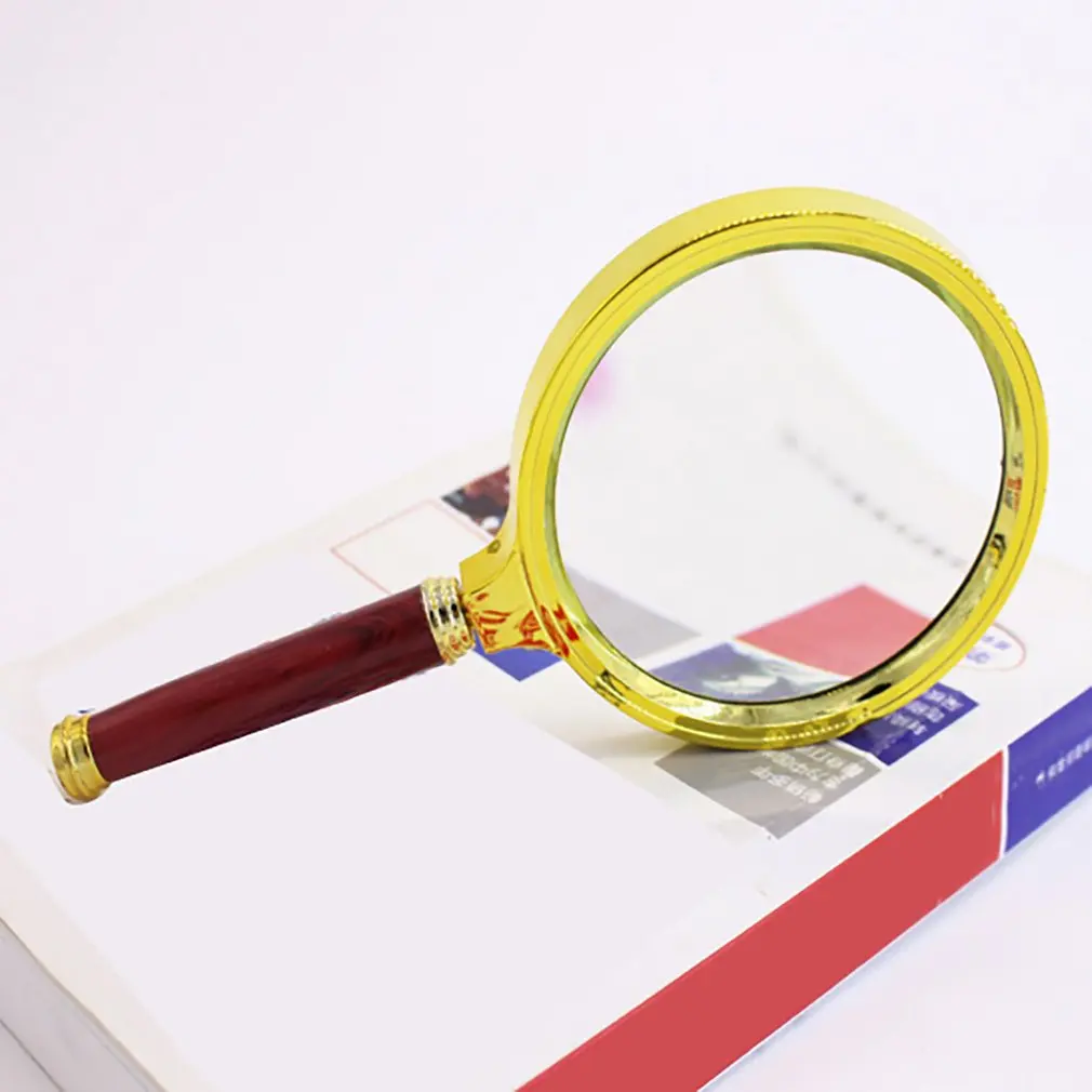 Antique Style Zinc Alloy Hand-held Reading Magnifying Glass for Reading Small Prints Map Coins Inspection
Antique Style Zinc Alloy Hand-held Reading Magnifying Glass for Reading Small Prints Map Coins Inspection