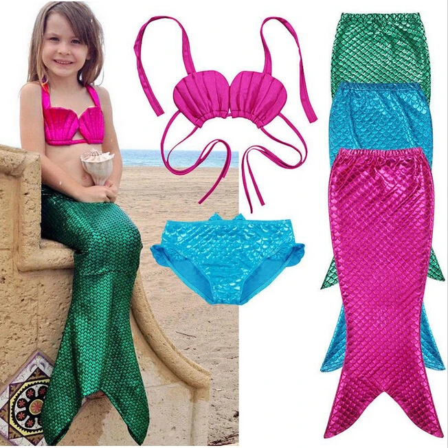 Discount 90-150cm Girl Kids Halloween Mermaid Cosplay Clothes Children Mermaid Tail Costume Cheap Fanny Bikini Beach Clothing
Discount 90-150cm Girl Kids Halloween Mermaid Cosplay Clothes Children Mermaid Tail Costume Cheap Fanny Bikini Beach Clothing