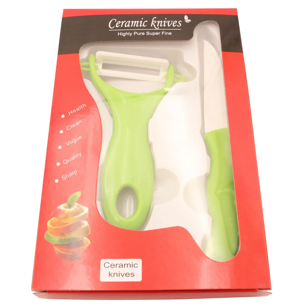 Multifunction Ceramic Knife Melon Planer Peeler Two Sets of Mini Knife Kitchen Tools
Multifunction Ceramic Knife Melon Planer Peeler Two Sets of Mini Knife Kitchen Tools
