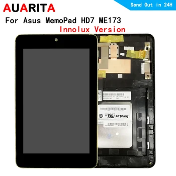 For Asus MemoPad HD7 ME173 ME173X K00B LCD Display Matrix Touch Screen Digitizer Assembly with Frame N070ICN -GB1 LD070WX4-SM01
For Asus MemoPad HD7 ME173 ME173X K00B LCD Display Matrix Touch Screen Digitizer Assembly with Frame N070ICN -GB1 LD070WX4-SM01