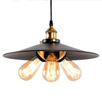 American Industrial Style Pendant Light 3 Bulbs Edison Vintage Retro Hanging Lamp for Dining Room Loft Bar Cafe Restaurant
American Industrial Style Pendant Light 3 Bulbs Edison Vintage Retro Hanging Lamp for Dining Room Loft Bar Cafe Restaurant