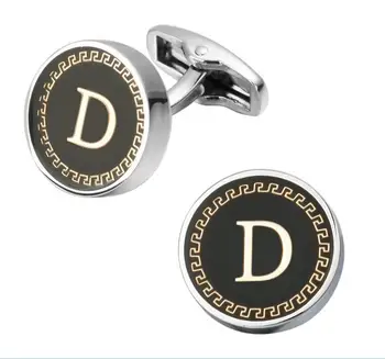 20Pairs/lot Fashion Letter A D R H M J L S Cufflinks The English alphabet Cuff Links Men Shirt Charm Cufflinks Wholesale Brass
20Pairs/lot Fashion Letter A D R H M J L S Cufflinks The English alphabet Cuff Links Men Shirt Charm Cufflinks Wholesale Brass