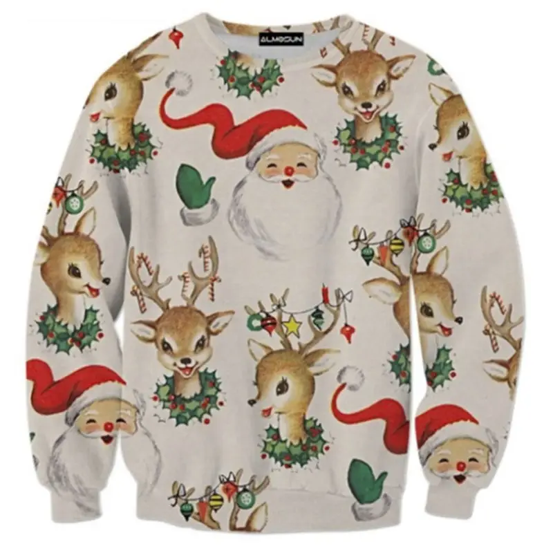 Funny Cute Christmas Santa Claus Sweatshirts Women Men sweatshirt 3d Pullovers Streetwear Unisex Christmas Hoodies Dropshipping
Funny Cute Christmas Santa Claus Sweatshirts Women Men sweatshirt 3d Pullovers Streetwear Unisex Christmas Hoodies Dropshipping