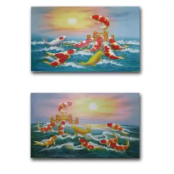 free shipping ,Koi Fish Canvas handpainted Oil Painting Landscape Home Decoration Wall Art Modern Abstract Picture
free shipping ,Koi Fish Canvas handpainted Oil Painting Landscape Home Decoration Wall Art Modern Abstract Picture