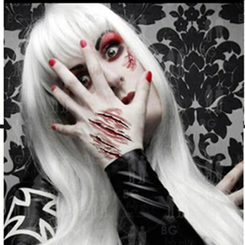 Halloween Temporary Tattoo Party Cosplay Costume stickers toys Bleeding Wound Weird Knife Scar Long Lasting stickers
Halloween Temporary Tattoo Party Cosplay Costume stickers toys Bleeding Wound Weird Knife Scar Long Lasting stickers