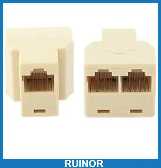 10pcs RJ45 CAT 5 6 LAN Ethernet Splitter Adapter PC rj45 splitter 3 PORT RJ45 LAN ETHERNET NETWORK CONNECTOR SPLITTER ADAPTER
10pcs RJ45 CAT 5 6 LAN Ethernet Splitter Adapter PC rj45 splitter 3 PORT RJ45 LAN ETHERNET NETWORK CONNECTOR SPLITTER ADAPTER