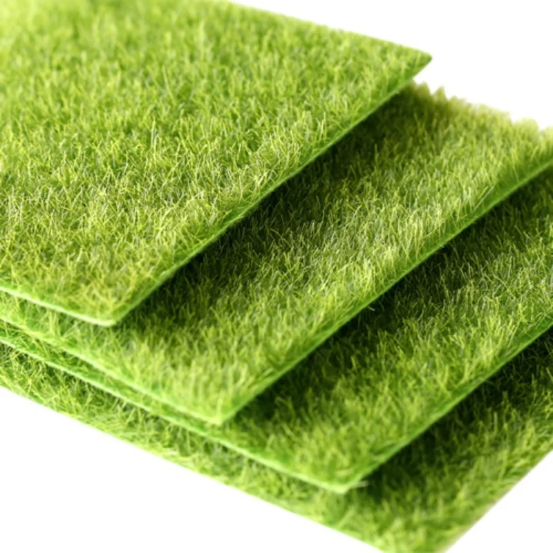 15x15cm DIY Mini Fairy Garden Simulation Plants Artificial Fake Moss Decorative Lawn Turf Green Grass Micro Landscape Decoration
15x15cm DIY Mini Fairy Garden Simulation Plants Artificial Fake Moss Decorative Lawn Turf Green Grass Micro Landscape Decoration