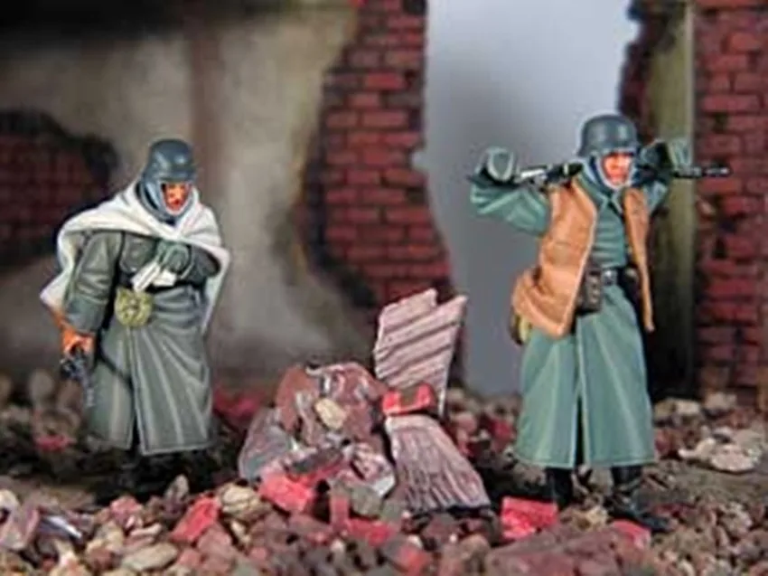 1/35 модельная фигурка из смолы комплект нераскрашенный 675 | Игрушки и хобби