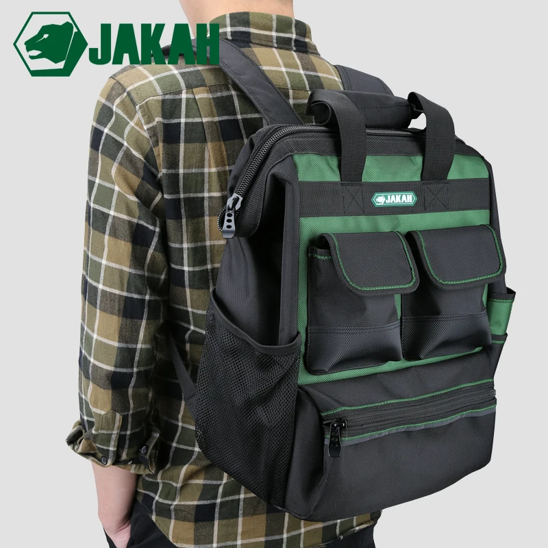 JAKAH Waterproof Tool Backpack With Handbag Tool Bag Tools Storage Bags Multifunction Bags
JAKAH Waterproof Tool Backpack With Handbag Tool Bag Tools Storage Bags Multifunction Bags