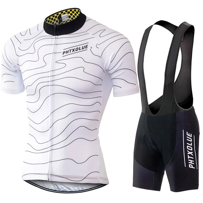 Phtxolue дышащий Pro велонаборы Летние Одежда для езды на горном велосипеде короткие