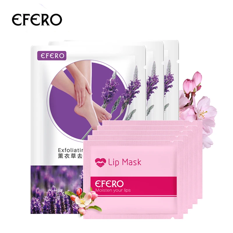 6pair efero Exfoliating Foot Mask Peeling Smooth Pedicure Baby Feet Skin Care Foot Beauty +Gift 5pcs Moisturizing Lip Mask
6pair efero Exfoliating Foot Mask Peeling Smooth Pedicure Baby Feet Skin Care Foot Beauty +Gift 5pcs Moisturizing Lip Mask