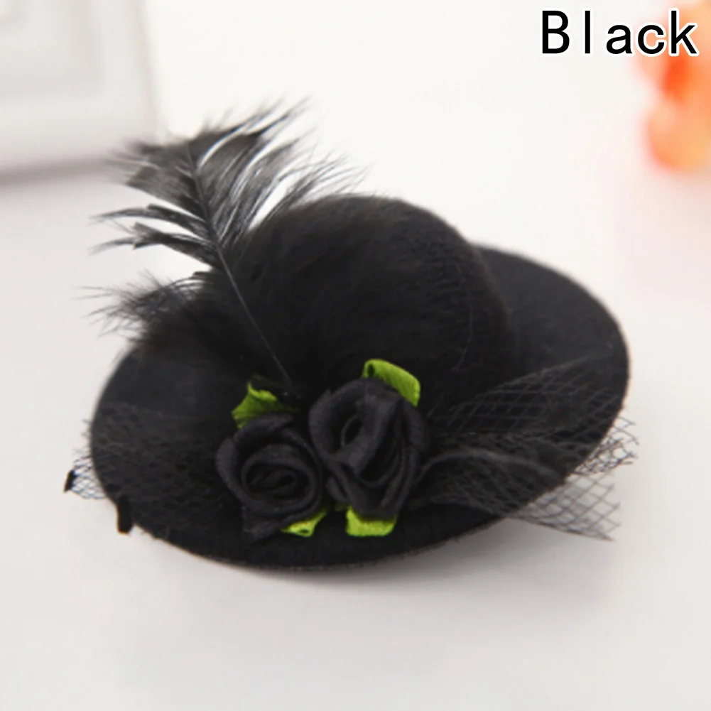 Cute Hat Hair Baby Girls Party Net yarn Shiny Hair Clip Children's Hat Headband Feathered Flowers Hair Accessories Hairpins
Cute Hat Hair Baby Girls Party Net yarn Shiny Hair Clip Children's Hat Headband Feathered Flowers Hair Accessories Hairpins