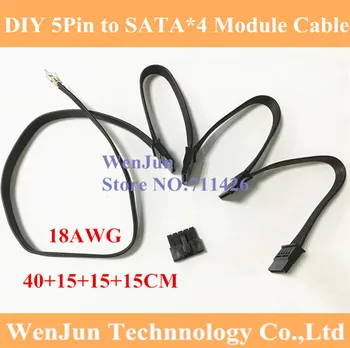 DIY 5Pin PCI-E to 4 * SATA Molex 15pin Modular Power Supply Adapter Cable for Seasonic KM3 Series/seasonic SS-620GM/V850
DIY 5Pin PCI-E to 4 * SATA Molex 15pin Modular Power Supply Adapter Cable for Seasonic KM3 Series/seasonic SS-620GM/V850