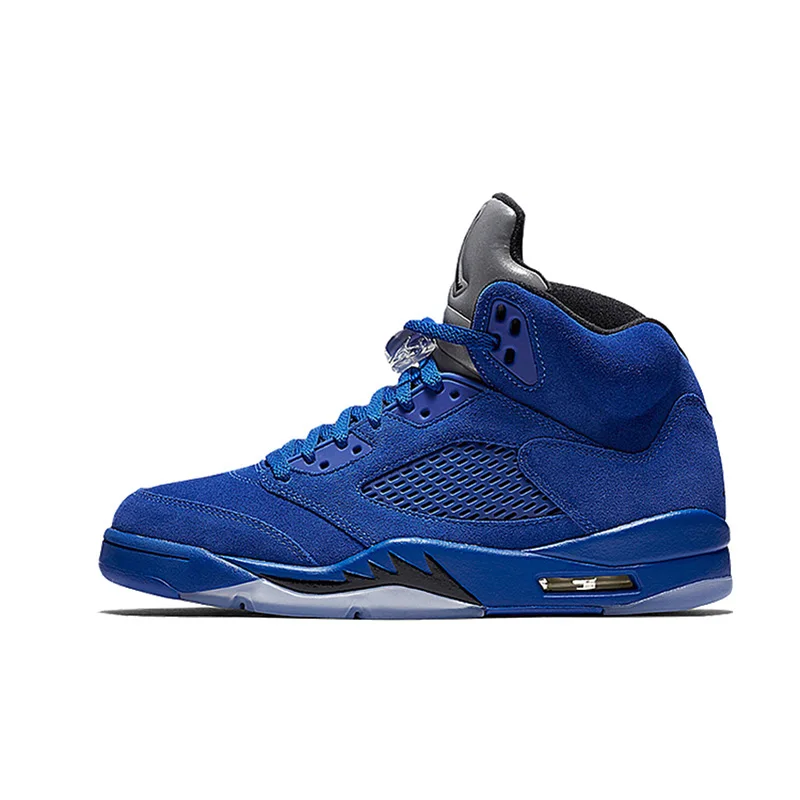 Jordan Retro 5 OG Black Metallic Silver PSG bred Men Basketball Shoes Red Blue Suede Sports Sneakers Shoe#216
Jordan Retro 5 OG Black Metallic Silver PSG bred Men Basketball Shoes Red Blue Suede Sports Sneakers Shoe#216