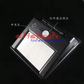 by dhl or ems 20pcs practical 16 LED Solar Lamp PIR Human Motion Sensor & Light Sensor Solar Light 16 LEDs Light Path Wall Lamp
by dhl or ems 20pcs practical 16 LED Solar Lamp PIR Human Motion Sensor & Light Sensor Solar Light 16 LEDs Light Path Wall Lamp