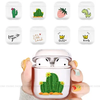 Case For Airpods Cute Cactus Pattern Transparent Hard PC Cases For AirPods Protective Cover Bluetooth Wireless Earphone Case
Case For Airpods Cute Cactus Pattern Transparent Hard PC Cases For AirPods Protective Cover Bluetooth Wireless Earphone Case