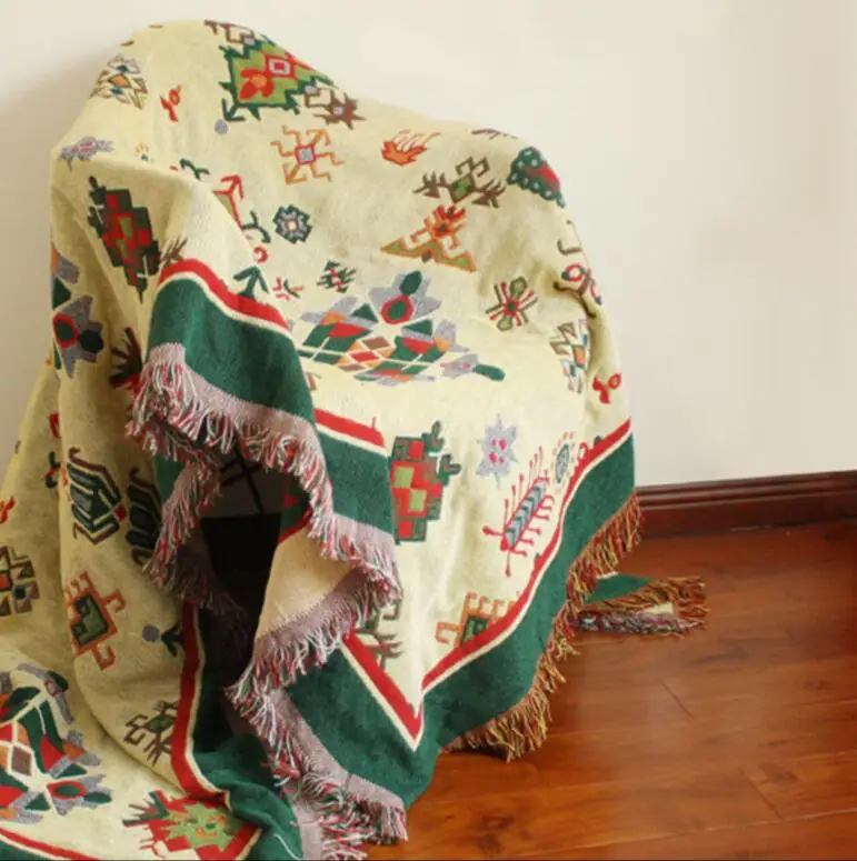Bohemia European Sofa Blanket Geometric Carpet For Living Room Bedroom Rug Bedspread Dust Cover Table Cloth Tapestry
Bohemia European Sofa Blanket Geometric Carpet For Living Room Bedroom Rug Bedspread Dust Cover Table Cloth Tapestry