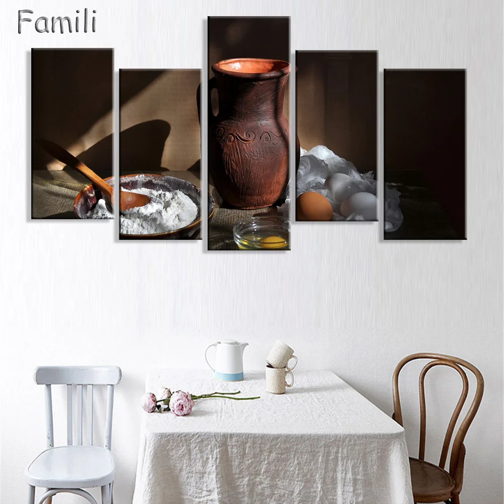 5Panel Egg And Flour And Cup Of Modern Canvas Print Painting Wall Art Picture For Kitchen Room Decoration Artwork Unframed
5Panel Egg And Flour And Cup Of Modern Canvas Print Painting Wall Art Picture For Kitchen Room Decoration Artwork Unframed