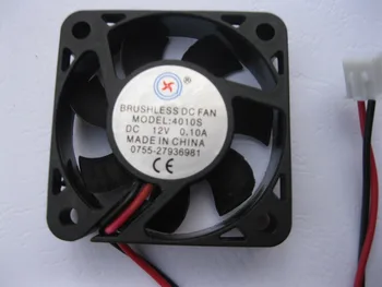 10 Pcs Brushless DC Cooling Fan 7 Blade 4010S 12V 40x40x10mm