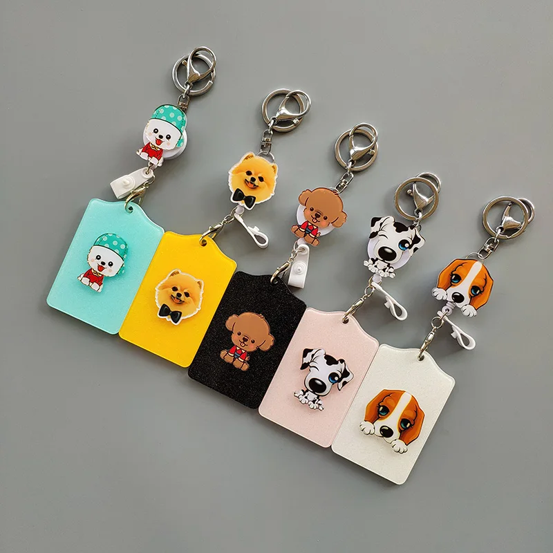 Kawaii ABS Cartoon Name Credit Card Holders Bank Card Retractable Id Card Bus ID Card Holder Identity Badge with Keychain
Kawaii ABS Cartoon Name Credit Card Holders Bank Card Retractable Id Card Bus ID Card Holder Identity Badge with Keychain