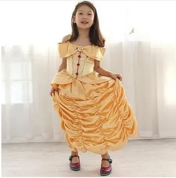 Princess belle Halloween Costumes kid child Girl 110-160cm birthday gift Beauty and the Beast Costume Suit Fancy Dress Cosplay
Princess belle Halloween Costumes kid child Girl 110-160cm birthday gift Beauty and the Beast Costume Suit Fancy Dress Cosplay