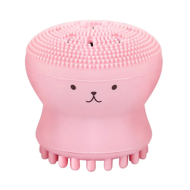 Lovely Cute Animal Small Octopus Shape Silicone Facial Cleaning Brush Deep Pore face-wash brush Makeup tools Face Washing Brush
Lovely Cute Animal Small Octopus Shape Silicone Facial Cleaning Brush Deep Pore face-wash brush Makeup tools Face Washing Brush