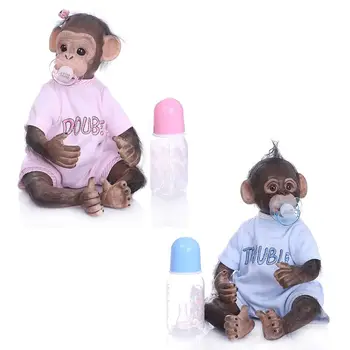 40cm Realistic Reborn Doll Soft Silicone Vinyl Newborn Babies Monkey Lifelike Handmade Toy Children Birthday Gift
40cm Realistic Reborn Doll Soft Silicone Vinyl Newborn Babies Monkey Lifelike Handmade Toy Children Birthday Gift