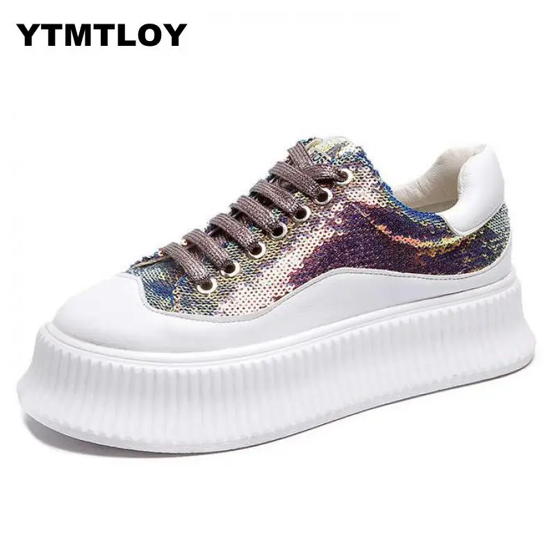 2019 Spring Autumn Women Casual Shoes Comfortable Platform Sneakers Ladies Trainers Chaussure Femme Sequined Cloth Tenis
2019 Spring Autumn Women Casual Shoes Comfortable Platform Sneakers Ladies Trainers Chaussure Femme Sequined Cloth Tenis