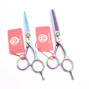 5.5" 16cm Purple Dragon Brand Multi-color Thinning Scissors Cutting Shears Styling Tool Professional Hairdressing Scissors Z1020
5.5" 16cm Purple Dragon Brand Multi-color Thinning Scissors Cutting Shears Styling Tool Professional Hairdressing Scissors Z1020