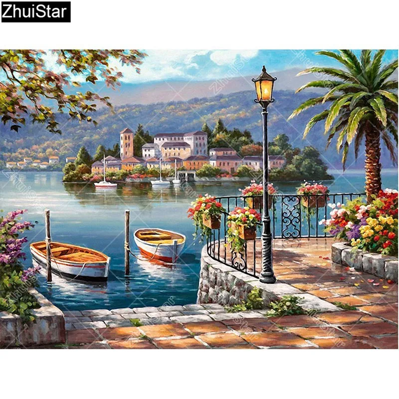 5D DIY Diamond Painting Landschap Haven Wall Sticker Diamond Painting Picture Of Rhinestone Mosaic Decoration Home XY1
5D DIY Diamond Painting Landschap Haven Wall Sticker Diamond Painting Picture Of Rhinestone Mosaic Decoration Home XY1