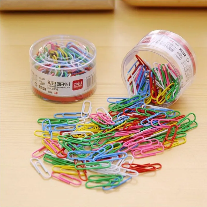 Colored Paper Clip Metal Material Office Stationery And School Supplies 20PCS/Bag
Colored Paper Clip Metal Material Office Stationery And School Supplies 20PCS/Bag