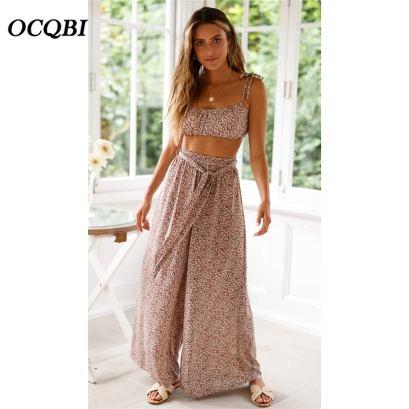 Plus Size Bohemian Jumpsuits Womens Summer Sexy Beach Print Bandage Chiffon Jumpsuit
Plus Size Bohemian Jumpsuits Womens Summer Sexy Beach Print Bandage Chiffon Jumpsuit