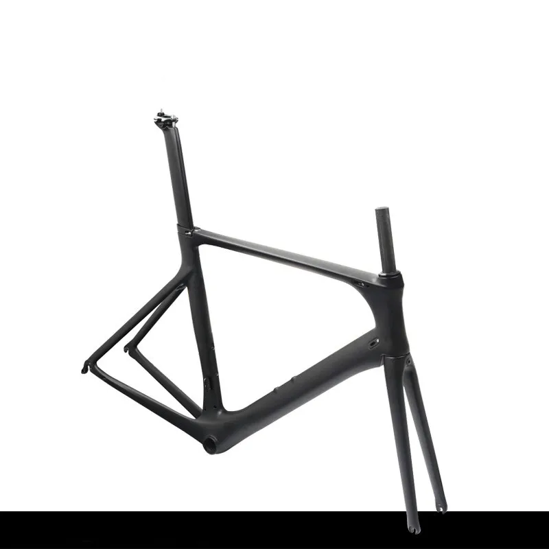 Ultra Light Carbon Fiber Road Bike 47.5/50.5/53/56cm High Quality Bicycle Frame Frame+Seatpost+Fork Bicycle Accessories
Ultra Light Carbon Fiber Road Bike 47.5/50.5/53/56cm High Quality Bicycle Frame Frame+Seatpost+Fork Bicycle Accessories
