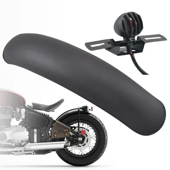 Motorcycle Retro Matte Black Metal Rear Modification Fender w/ Tail Light with License Plate Bracket Fits For Harley Bobber
Motorcycle Retro Matte Black Metal Rear Modification Fender w/ Tail Light with License Plate Bracket Fits For Harley Bobber