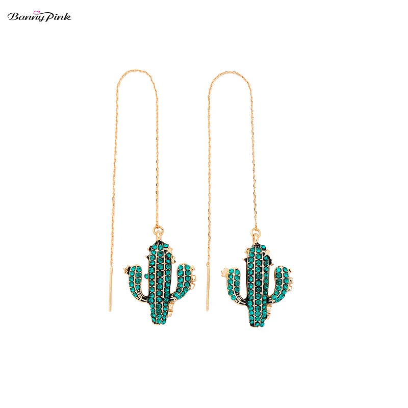 Banny Pink Bohemia Full Rhinestone Cactus Earrings For Women Long Ear Chain S925 Silver Pin Earrings Pendant Stud Earring Brinco
Banny Pink Bohemia Full Rhinestone Cactus Earrings For Women Long Ear Chain S925 Silver Pin Earrings Pendant Stud Earring Brinco