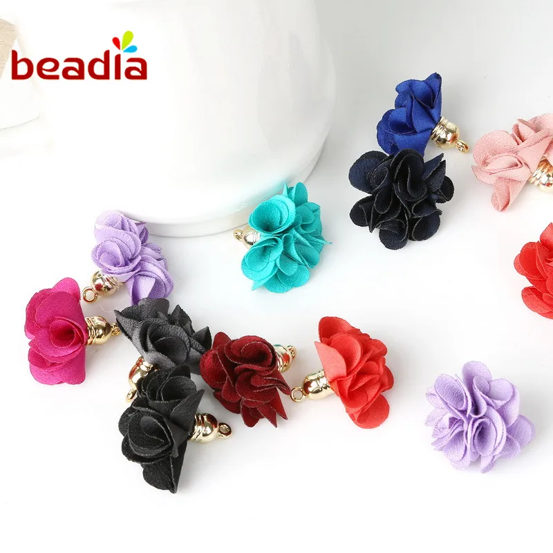 30pcs/lot Fabric Flower Tassel Pendants For Jewelry Making 3X2.5cm Earring Findings Pendants Diy Sewing Accessories 30%
30pcs/lot Fabric Flower Tassel Pendants For Jewelry Making 3X2.5cm Earring Findings Pendants Diy Sewing Accessories 30%