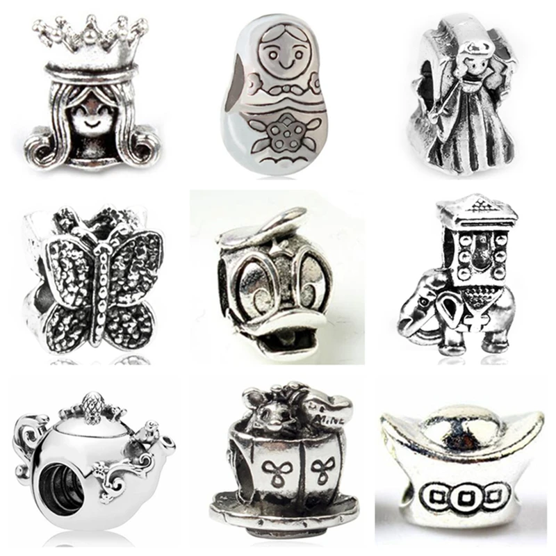 Btuamb Vintage Punk Butterfly Ingots Globe Alloy Charm Beads Fit Original Pandora Bracelets Necklaces for Women DIY Jewelry Gift
Btuamb Vintage Punk Butterfly Ingots Globe Alloy Charm Beads Fit Original Pandora Bracelets Necklaces for Women DIY Jewelry Gift