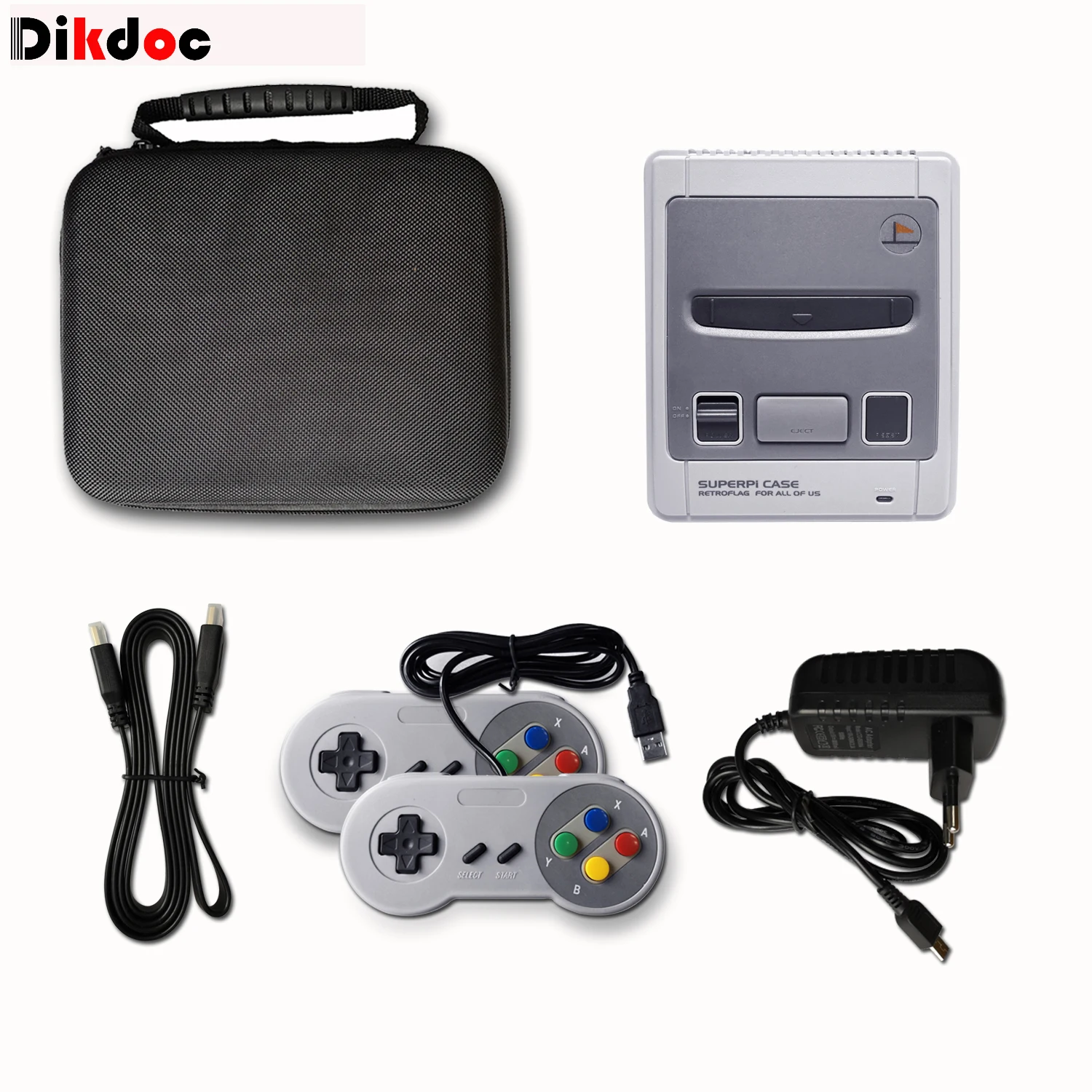 Retroflag SUPERPi Raspberry Pi 3B Game Console TV Game Machine Preinstall 15000 Retro Games With HDMI to VGA 2 Controllers
Retroflag SUPERPi Raspberry Pi 3B Game Console TV Game Machine Preinstall 15000 Retro Games With HDMI to VGA 2 Controllers