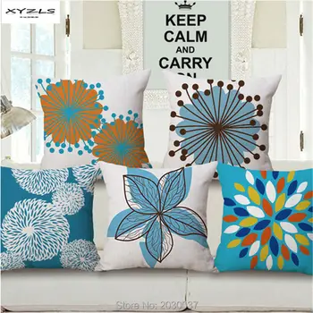 XYZLS Modern Style Simple Flower Printed 45*45CM Cotton Linen Decorative Throw Pillows Cushion for Sofa Chair Seat Home Car
XYZLS Modern Style Simple Flower Printed 45*45CM Cotton Linen Decorative Throw Pillows Cushion for Sofa Chair Seat Home Car