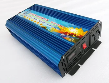 Pure Sine Wave Solar Inverter 12V 230V 2500W Power 12V/24V/48V DC to 120V/220V/240V AC Transformer
Pure Sine Wave Solar Inverter 12V 230V 2500W Power 12V/24V/48V DC to 120V/220V/240V AC Transformer