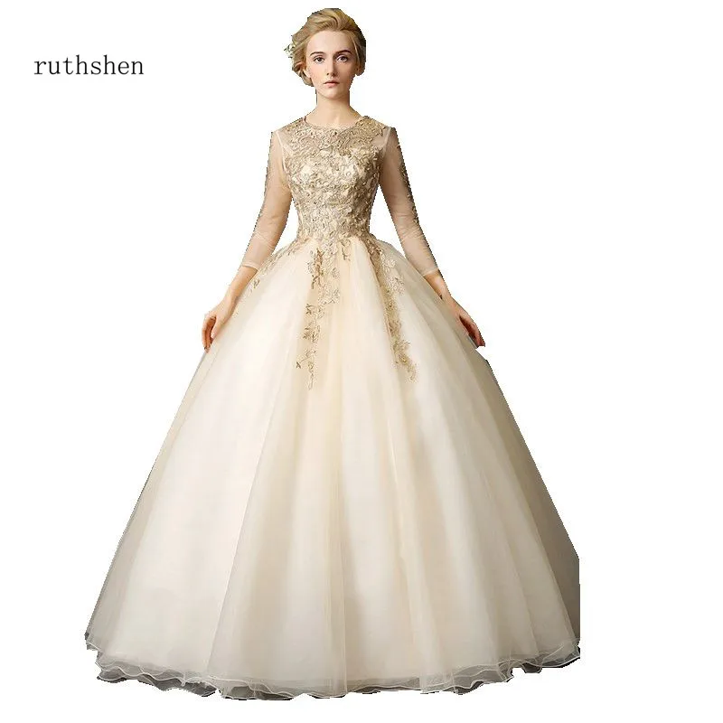 ruthshen Vintage Vestidos De Debutantes De 15 Anos Light Champagne Puffy Ball Gown 3/4 Sleeves Party Quinceanera Dresses
ruthshen Vintage Vestidos De Debutantes De 15 Anos Light Champagne Puffy Ball Gown 3/4 Sleeves Party Quinceanera Dresses