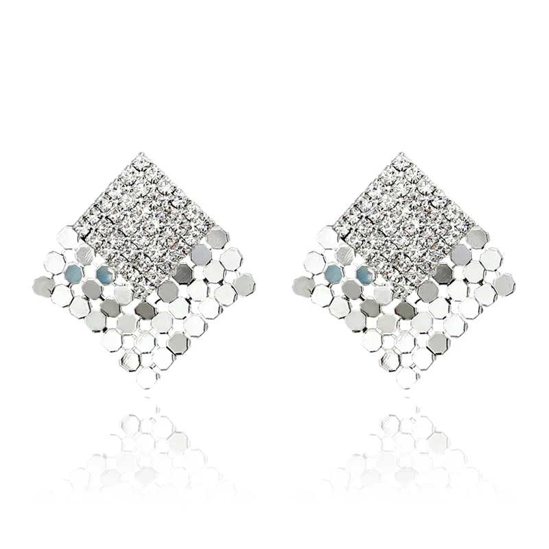 Exaggeration Party Sexy Sequins Drop Earrings For Women New Design Crystal Rhinestone Silver Color Boho Style Statement Jewelry
Exaggeration Party Sexy Sequins Drop Earrings For Women New Design Crystal Rhinestone Silver Color Boho Style Statement Jewelry