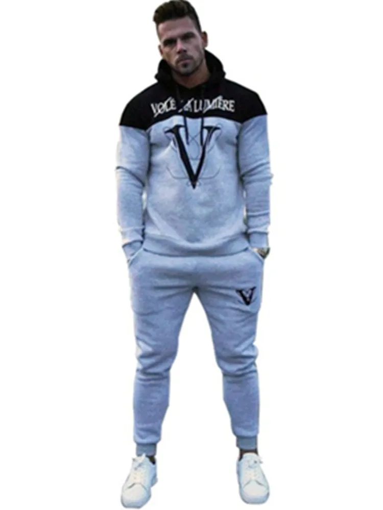 Tracksuit Sport Gym Running Men Set Sport wear Mens Top Fitness Bodybuilding Male Sport Suit Hoodied+Pants Joggers Tracksuit Men
Tracksuit Sport Gym Running Men Set Sport wear Mens Top Fitness Bodybuilding Male Sport Suit Hoodied+Pants Joggers Tracksuit Men