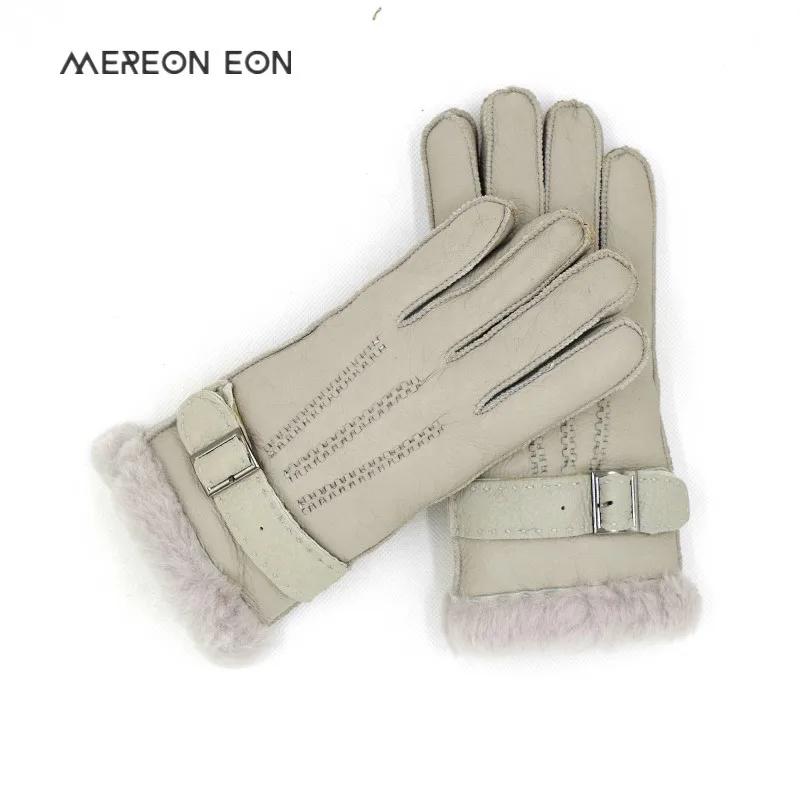 2019 Women's Brand Gloves Winter Warm Fashion Natural Sheepskin Gloves Thicken Hand-stitched Gloves Outdoor Windshield Gloves
2019 Women's Brand Gloves Winter Warm Fashion Natural Sheepskin Gloves Thicken Hand-stitched Gloves Outdoor Windshield Gloves