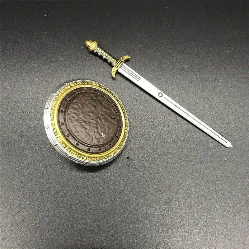 Superhero Wonder woman mini model toy weapon shield The sword Accessory toy
Superhero Wonder woman mini model toy weapon shield The sword Accessory toy