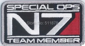 3" Mass Effect N7 Special Ops Team Uniform Embroidered sew on iron on patch punk rockabilly applique dropship Free Shipping
3" Mass Effect N7 Special Ops Team Uniform Embroidered sew on iron on patch punk rockabilly applique dropship Free Shipping